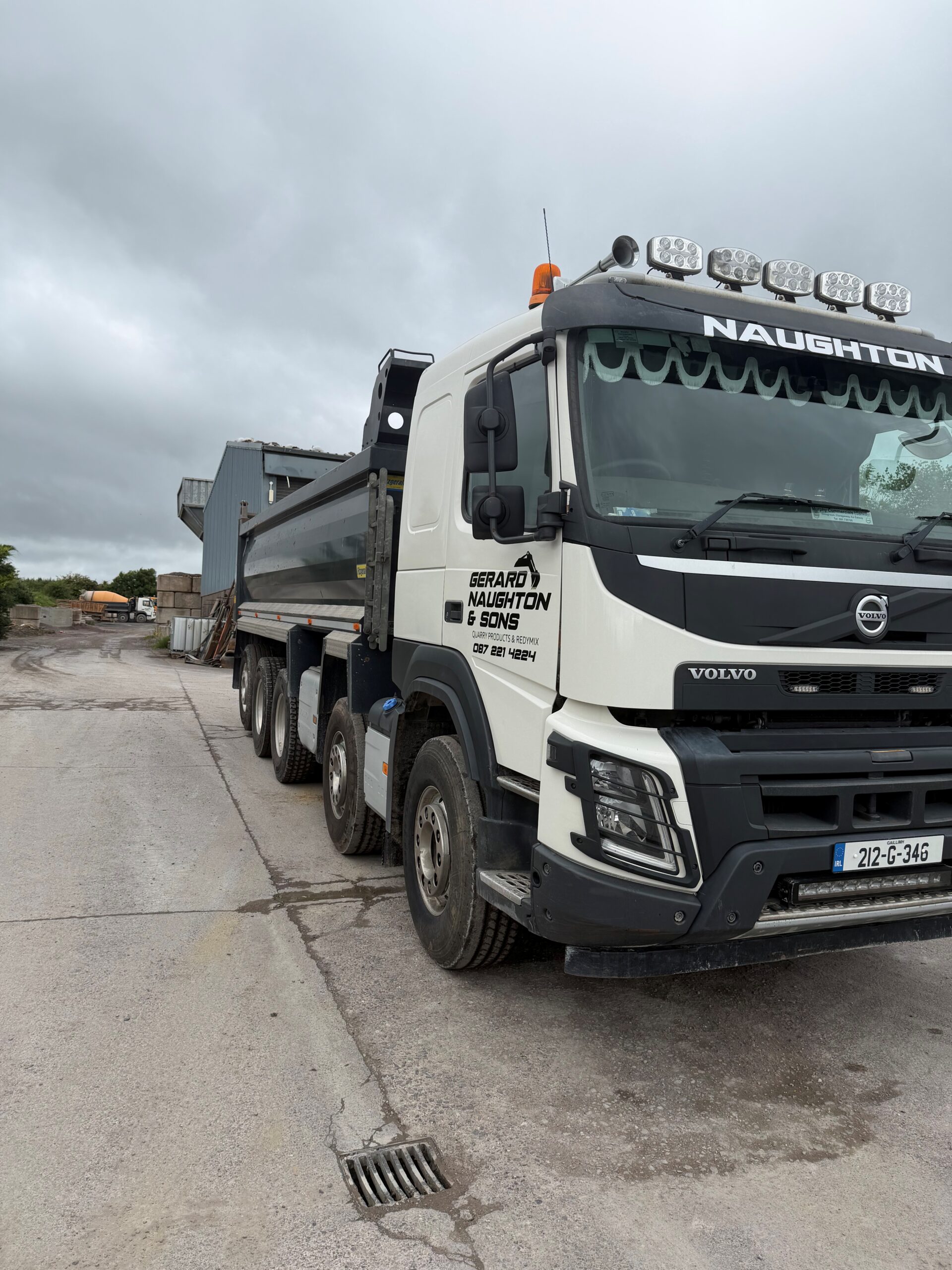 Gerard Naughton Groundworks Truck